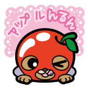 Masked bear of fruit.