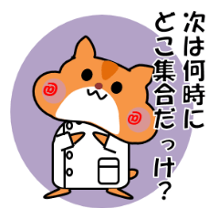 Life of medical student hamster