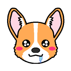 Puppy Sticker(Corgi Ver.2)