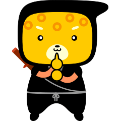 Child ninja Jaguar-Maru for Japanese