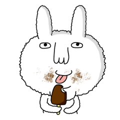 ウサギです。 - LINE スタンプ | LINE STORE