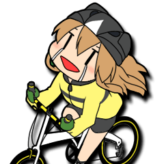 Cycling Sticker for Bicycle Lovers Ver3
