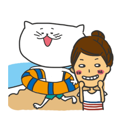 Zoe and Her Cat's Vacation