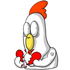 My name is Renbo!(Funny chicken sticker)