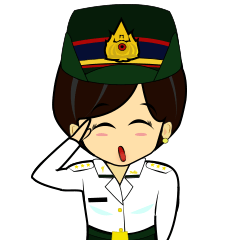 Royal Thai Army Girl