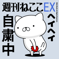 Move "JISHUKUCHU" name sticker