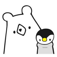 polar bear and penguin