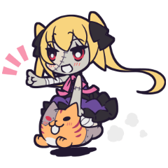 ゾンビっ娘 フランちゃん Line スタンプ Line Store ゾンビっ娘 フランちゃん Line スタンプ Line Store