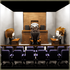 働く大人シリーズ-弁護士3D英語版