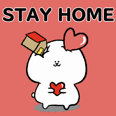 STAY HOME Bichon-Chan
