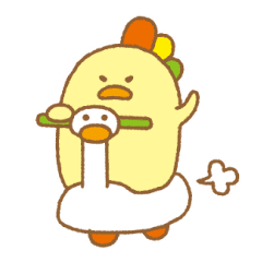 ツンデレぴよさん 中国語編 Line スタンプ Line Store