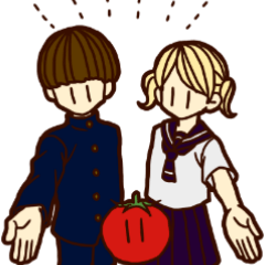 マオくんとニコちゃんのトマトLife