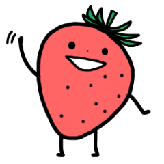 Mr. cute strawberry