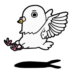 白いハトのホロホ Line スタンプ Line Store 白いハトのホロホ Line スタンプ Line Store