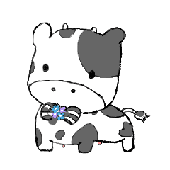 Cow Cow Sticker Line Stickers Line Store