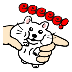 Animal face sticker (English version)