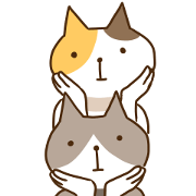 mike and hachiware cat