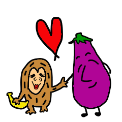 Oppodoji and Mr. Eggplant