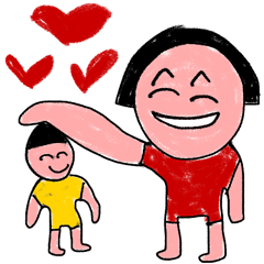Crayon Kids And Children Drawing Sketch Line Stickers Line Store