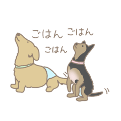 くっきーとスモモ