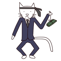 Salaryman Cat