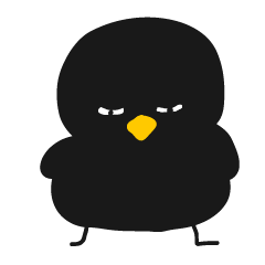 black bird hiyoko