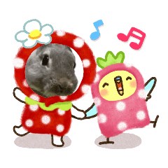 うちの子シリーズ『うさぎのあおくん』
