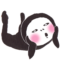 全身黒タイツのぬめ子さんvol 5 Line スタンプ Line Store 全身黒タイツのぬめ子さんvol 5 Line スタンプ Line Store