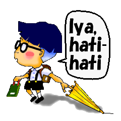 Impertinent Little Boy Ver Indonesian Line Stickers Line Store