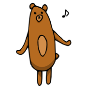 Bear's sticker.