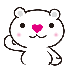 white bear LOVE (Chinese <Traditional>)