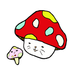 Life of a mushroom cat