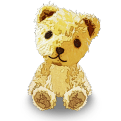teddy bear "kogyuma"