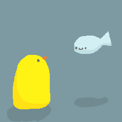chick and fish