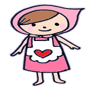 pink hood girl! hono.
