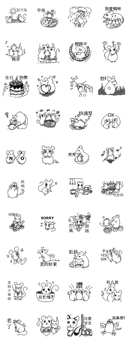 fat mice family