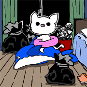 white pig cat 2