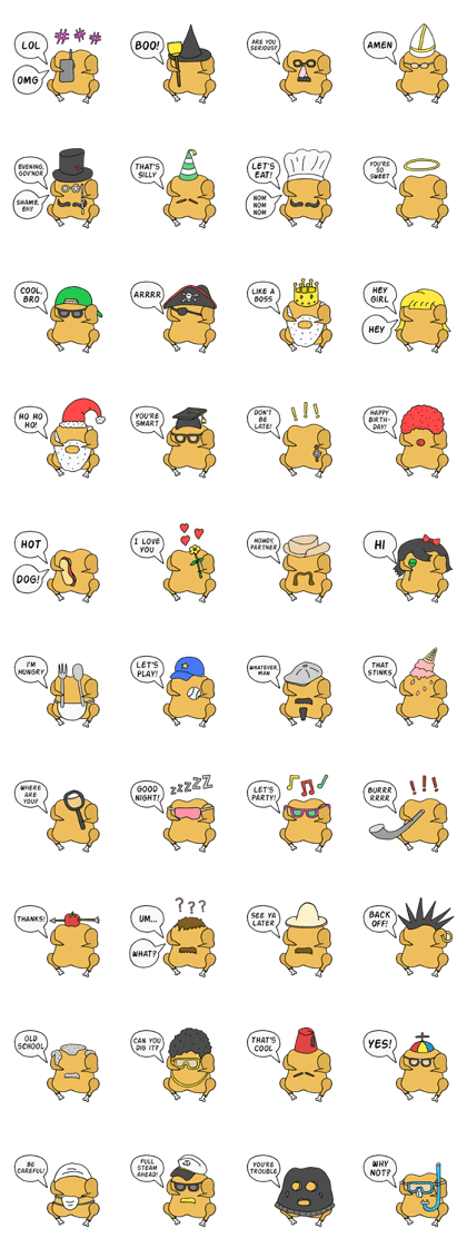 Chicken Cool Guy