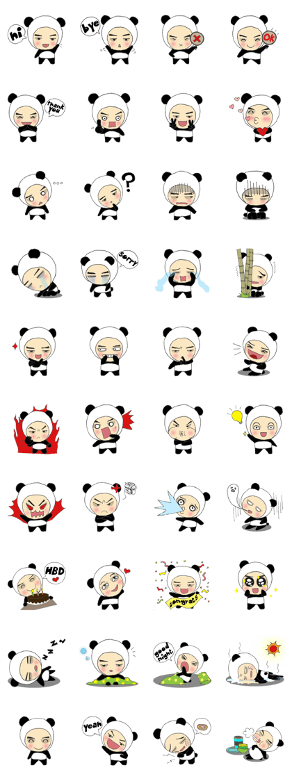Panda Boy Style