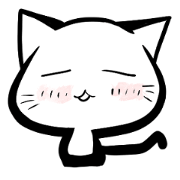 Everyday white cat . That position .