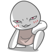 Egg white sticker