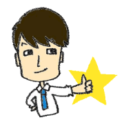 Men's sticker for daily life