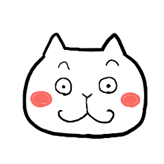 Face Of A Cat Sticker