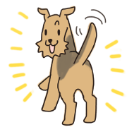Bell is Airedale Terrier.