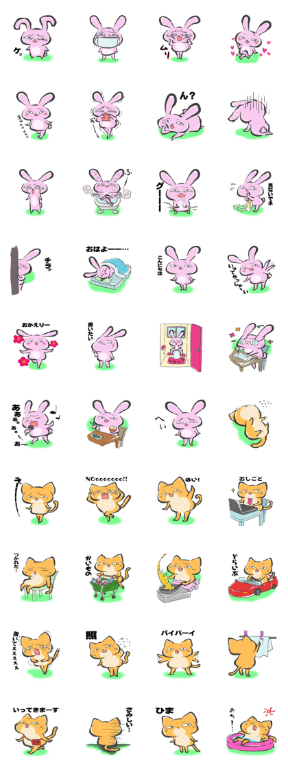 Rabbit & Cat Rabbit & Cat