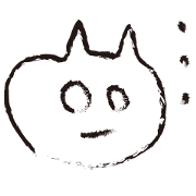 White simple cat