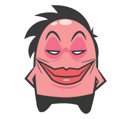 Mr. Ffer pink alien