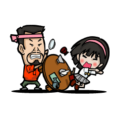 ちゃぶ台オヤジとサクラちゃん Line スタンプ Line Store