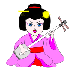 Keiko is a geisha