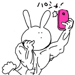 少しマッスルなうさぎ - LINE スタンプ | LINE STORE 少しマッスルなうさぎ - LINE スタンプ | LINE STORE